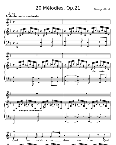 L’esprit saint (20 Mélodies, Op.21)