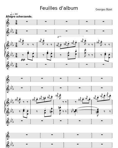 Le grillon (Feuilles d'album)