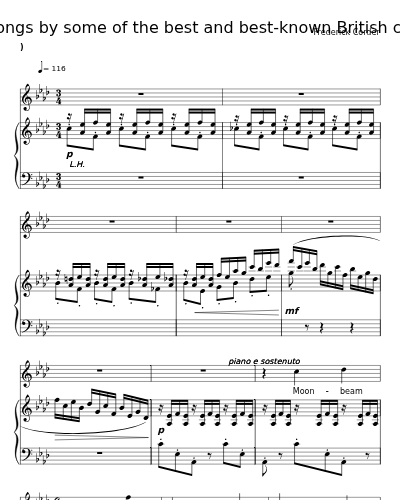 Love's Journey (12 New Songs by some of the best and best-known British composers)