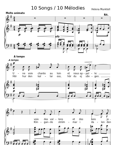 Ce qu’entendent les nuits (10 Songs / 10 Mélodies) preview