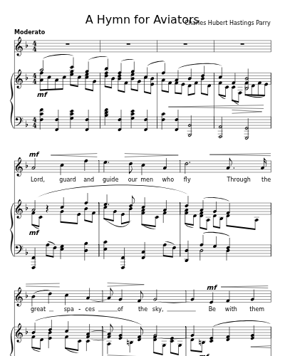 A Hymn for Aviators preview