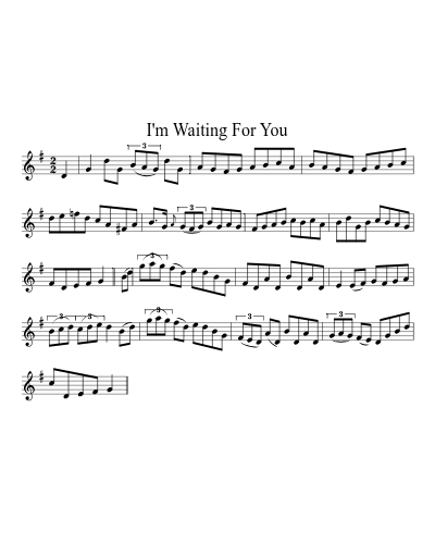 I'm Waiting For You preview