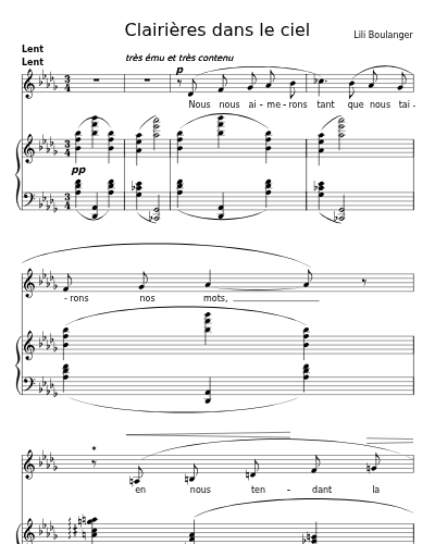 Nous nous aimerons tant (Clairières dans le ciel)