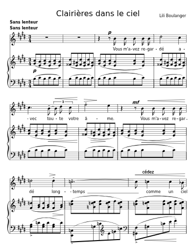 Vous m'avez regardé avec toute votre âme (Clairières dans le ciel) preview