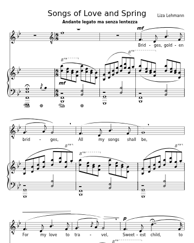 Golden Bridges (Songs of Love and Spring) preview