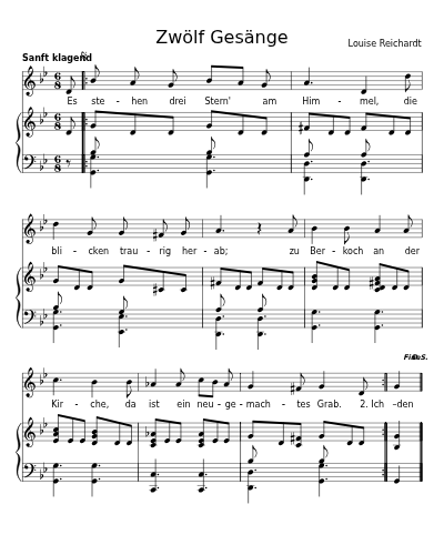 Vaters Klage (Zwölf Gesänge) preview