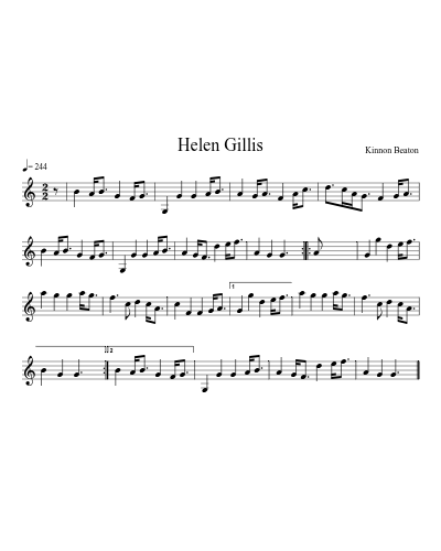 Helen Gillis preview