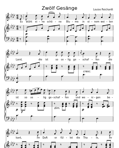 Die Blume der Blumen (Zwölf Gesänge) preview