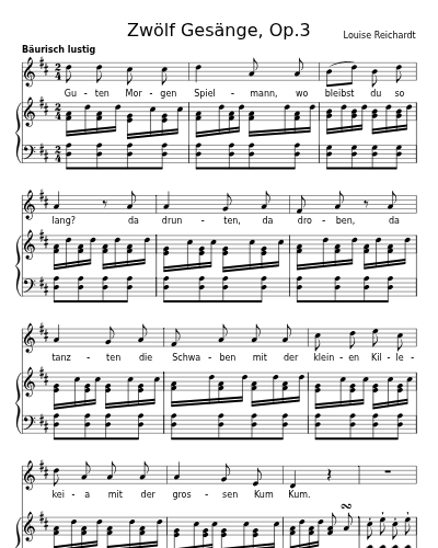 Hier liegt ein Spielmann begraben (Zwölf Gesänge, Op.3) preview