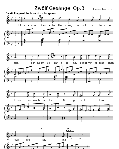 Kaeuzlein (Zwölf Gesänge, Op.3) preview