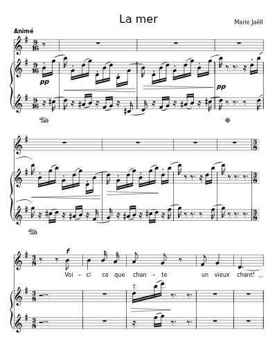 Causeries de vagues (La mer)