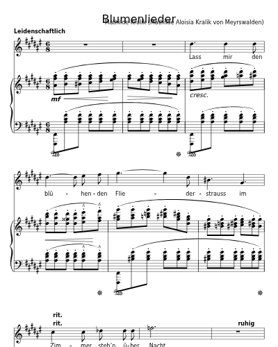 Flieder (Blumenlieder)