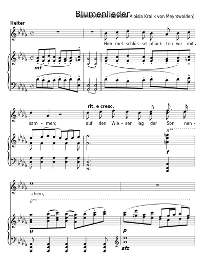 Himmelschlüssel (Blumenlieder)