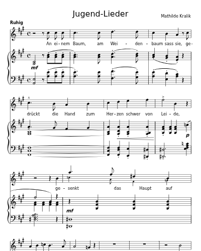 Lied der Desdemona (Jugend-Lieder) preview