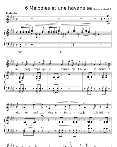 Dernier aveu  (VWV 1104) (6 Mélodies et une havanaise) preview