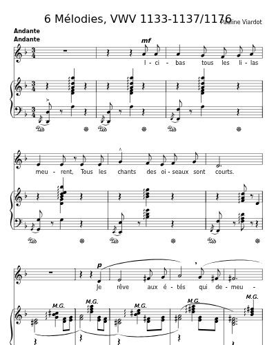 Ici-bas tous les lilas meurent, VWV 1176 (6 Mélodies, VWV 1133-1137/1176)