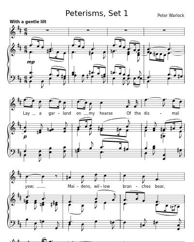 A Sad Song (Peterisms, Set 1) preview