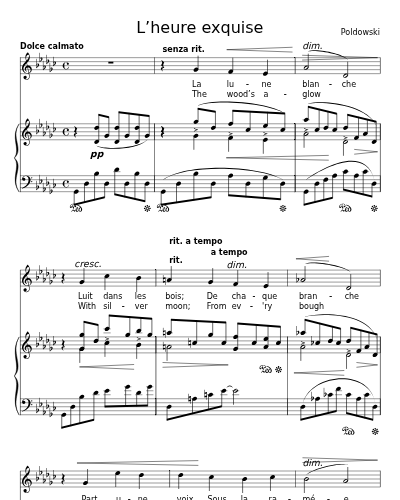 L’heure exquise preview