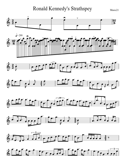 Ronald Kennedy's Strathspey