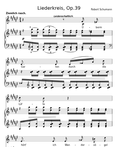 Frühlingsnacht (Liederkreis, Op.39)
