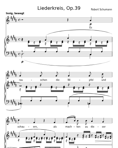 Schöne Fremde (Liederkreis, Op.39)