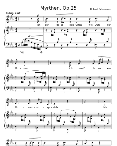 Aus den östlichen Rosen (Myrthen, Op.25)