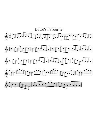 Dowd's Favourite