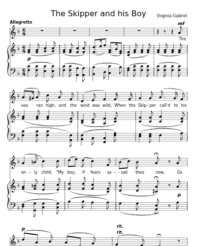 The Skipper and his Boy