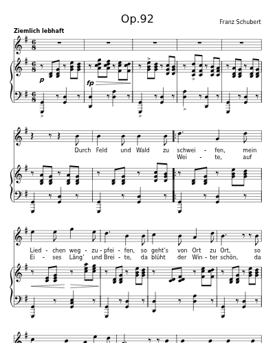 Der Musensohn, D.764 (Op.92) preview