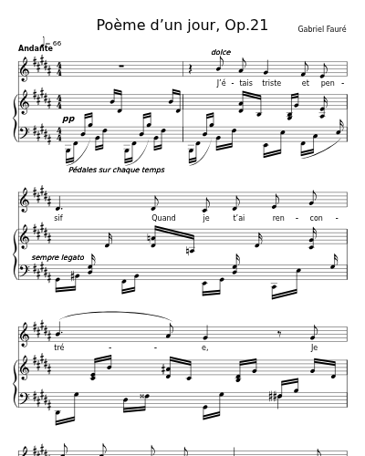 Rencontre (Poème d’un jour, Op.21) preview