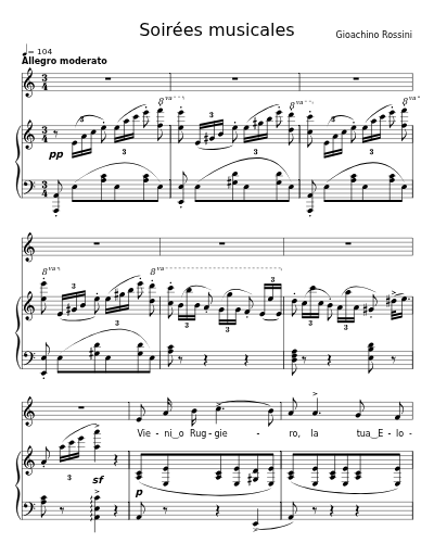 L’invito (Soirées musicales)