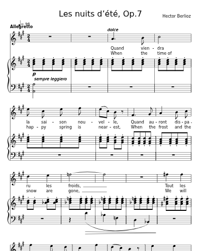 Villanelle (Les nuits d’été, Op.7) preview