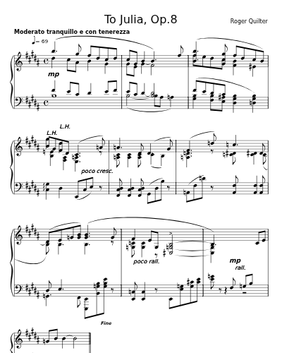 Prelude (To Julia, Op.8)