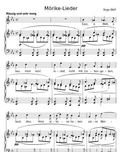 Verborgenheit (Mörike-Lieder)