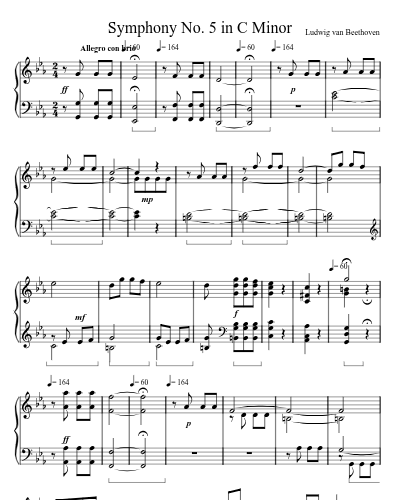 Symphony No. 5 in C Minor preview