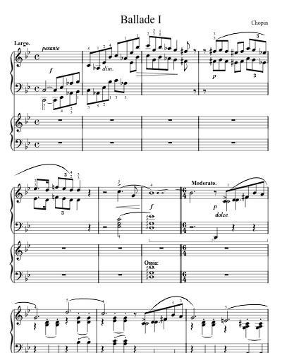 Ballade I preview
