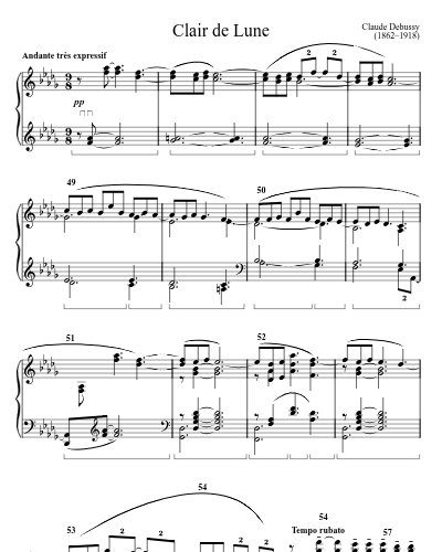 Clair de Lune preview