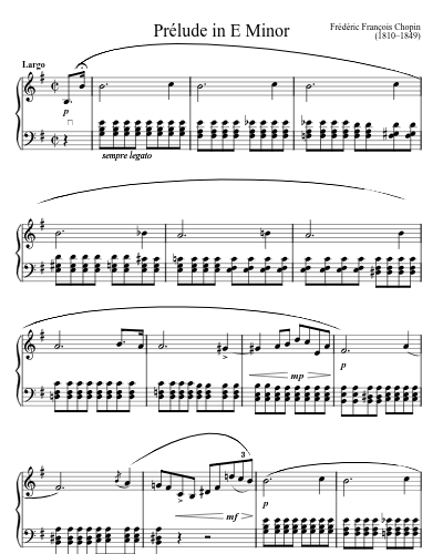 Prélude in E Minor preview