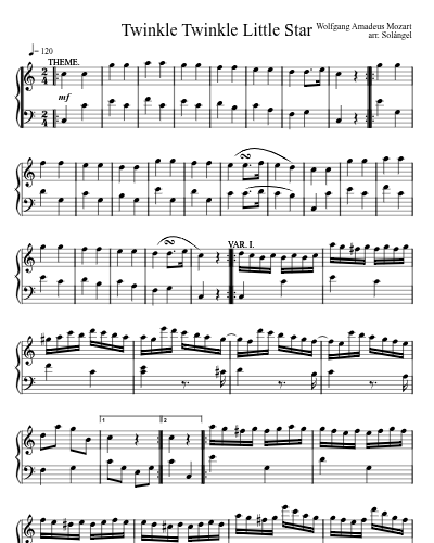Twinkle Twinkle Little Star preview