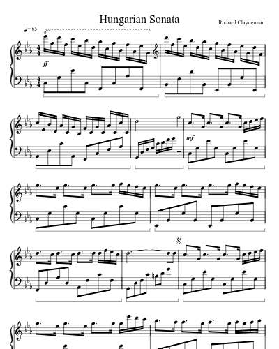 Hungarian Sonata preview
