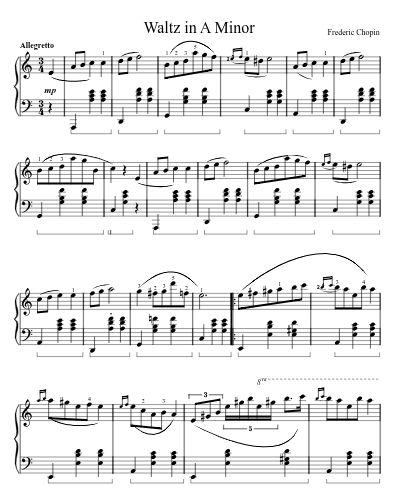 Waltz in A Minor