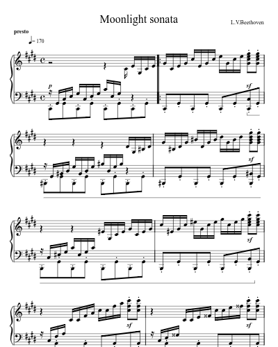 Moonlight sonata preview