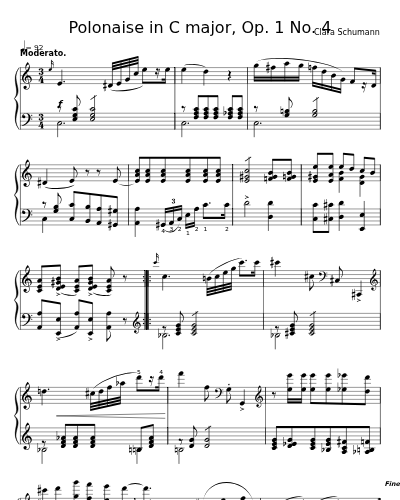 Polonaise in C major, Op. 1 No. 4