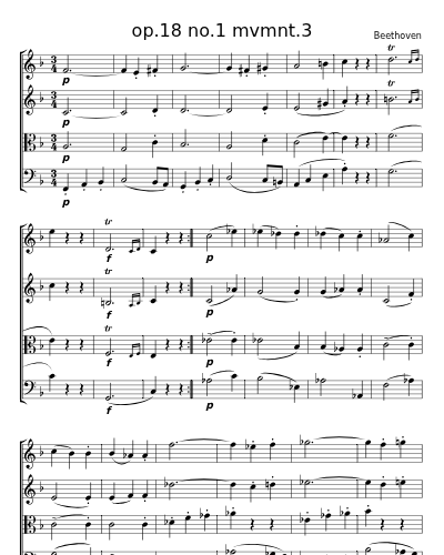 op.18 no.1 mvmnt.3