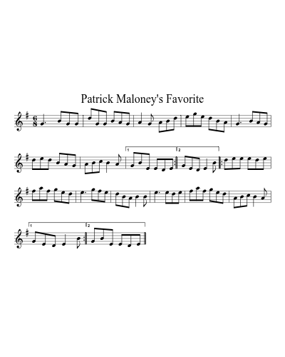 Patrick Maloney's Favorite