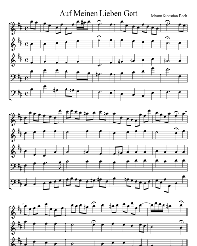 Auf Meinen Lieben Gott preview