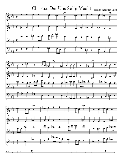 Christus Der Uns Selig Macht preview