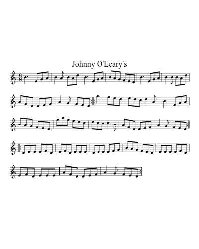Johnny O'Leary's (Version 3) preview