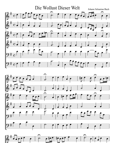 Die Wollust Dieser Welt