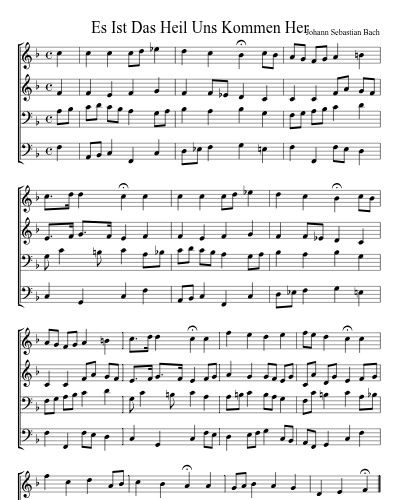 Es Ist Das Heil Uns Kommen Her preview